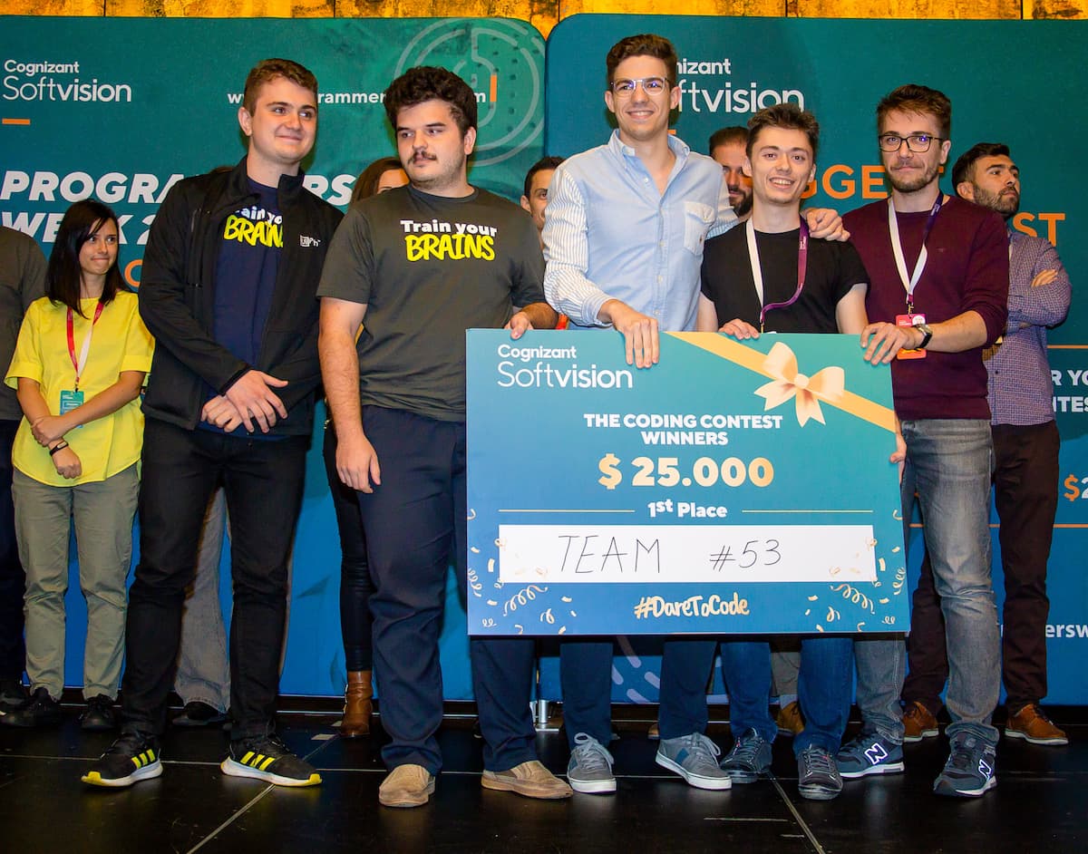 Students win USD 25,000 prize in biggest coding contest in Romania with medical app