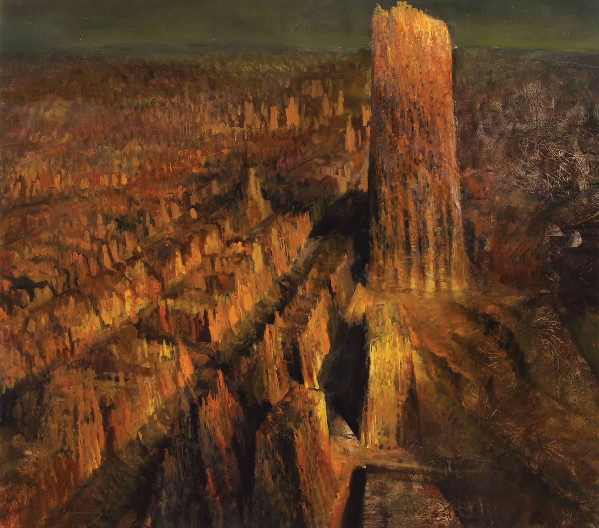 Two paintings by Romanian Adrian Ghenie on sale at Bucharest auction