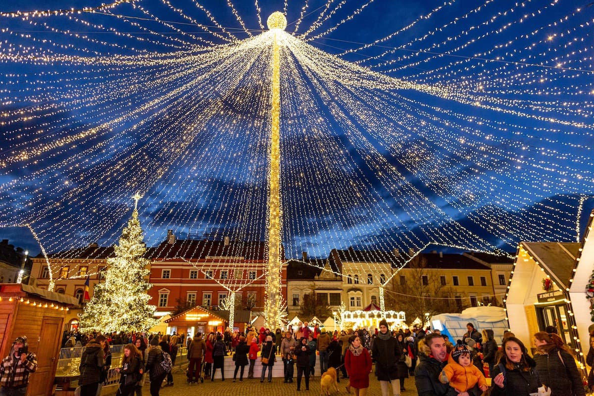 Christmas market in Romania selected among the most beautiful in Europe