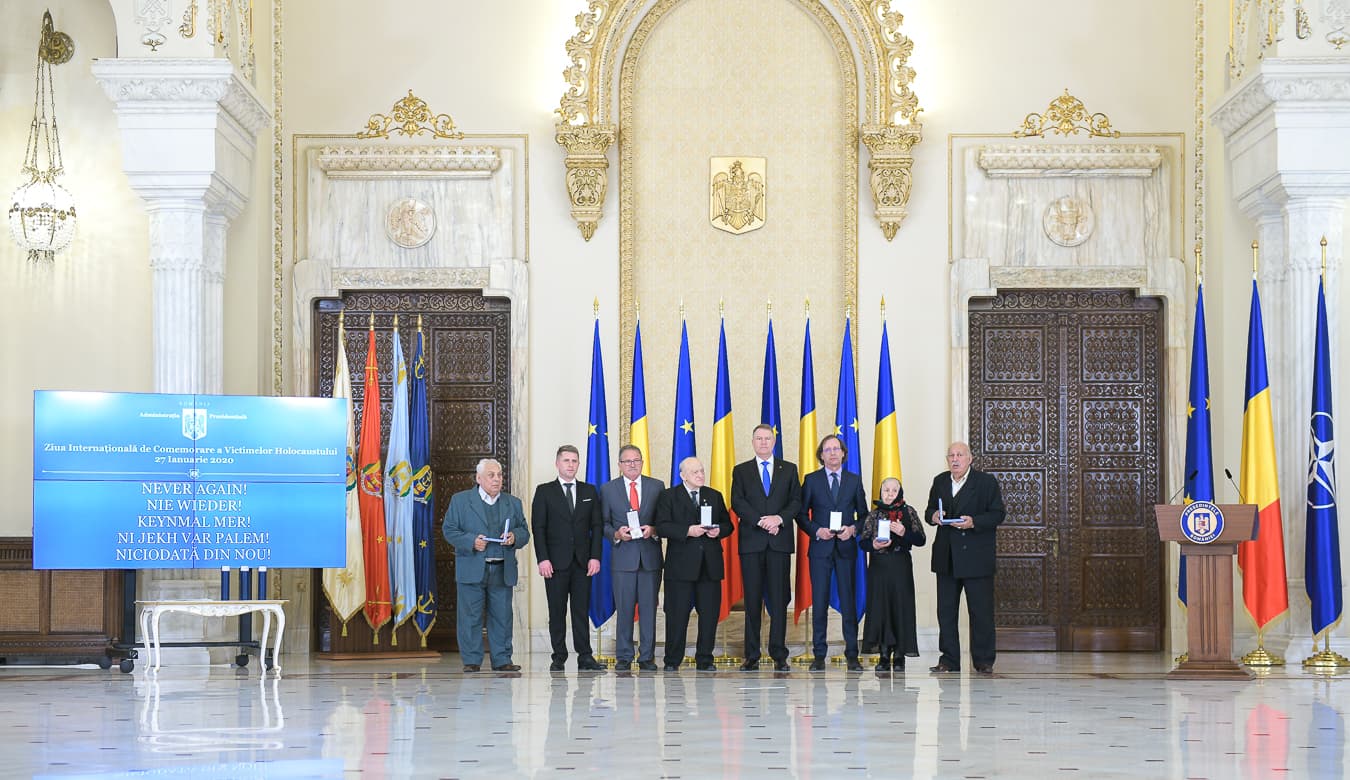 Holocaust Remembrance Day: RO president warns of danger of resurfacing anti-Semitic attitudes