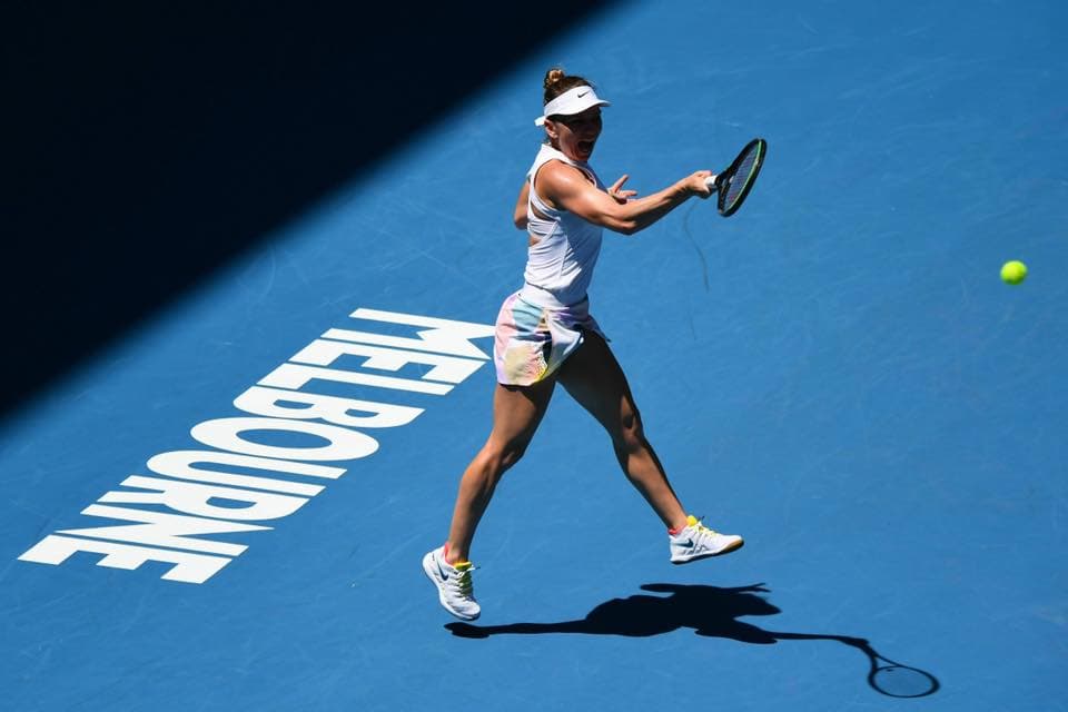 Romania’s Simona Halep beats Kontaveit in just 53 minutes to reach Australian Open semifinals