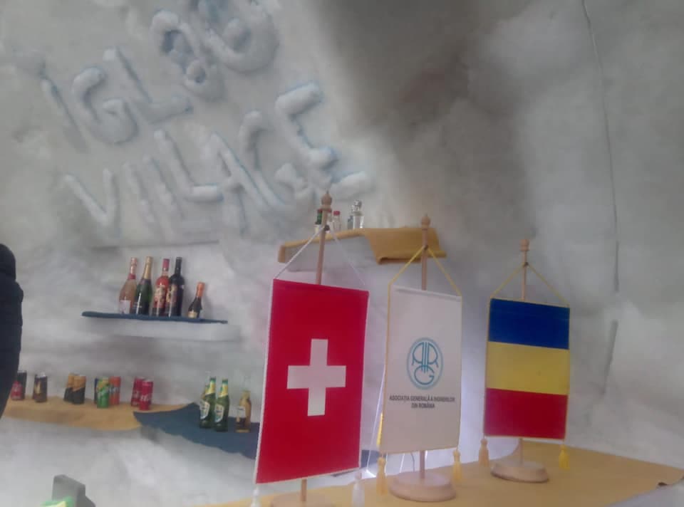 Igloo village replacing ice hotel opens in central Romania