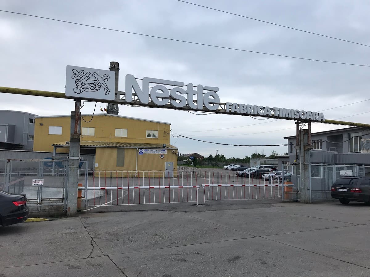 Nestle puts up for sale its former factory in western Romania