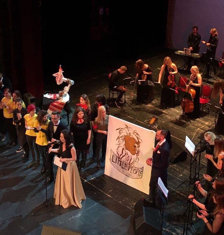 Robot conducts charity concert in Romania’s Cluj-Napoca