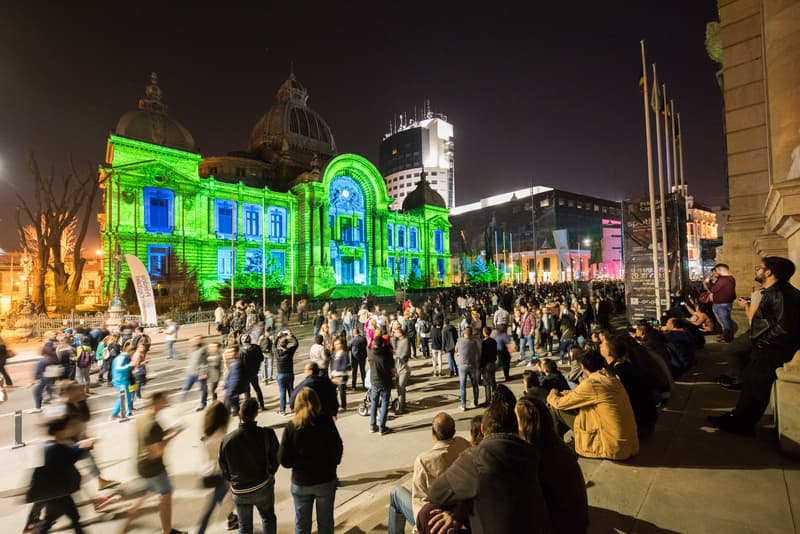 Bucharest light festival focuses on ‘parallel worlds’ at 2020 edition