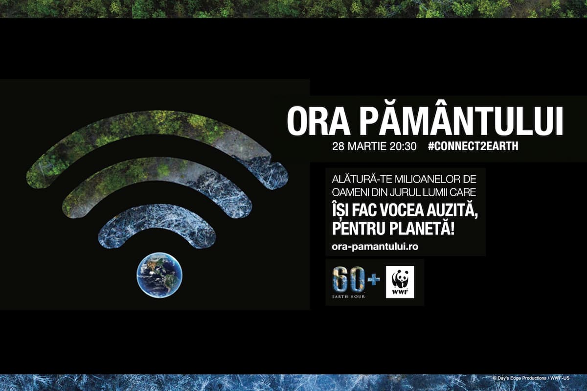 Earth Hour goes online this year, several Romanian artists join the event