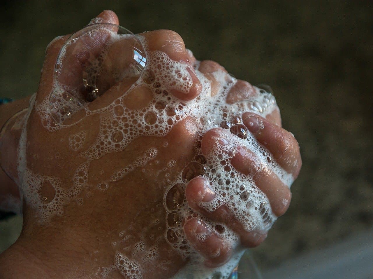 Covid-19 pandemic: Romanian city sets up portable hand-washing stations