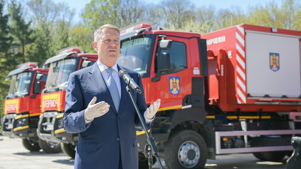 Coronavirus: Romanian president says he will spend Easter at home, asks Romanians to do the same