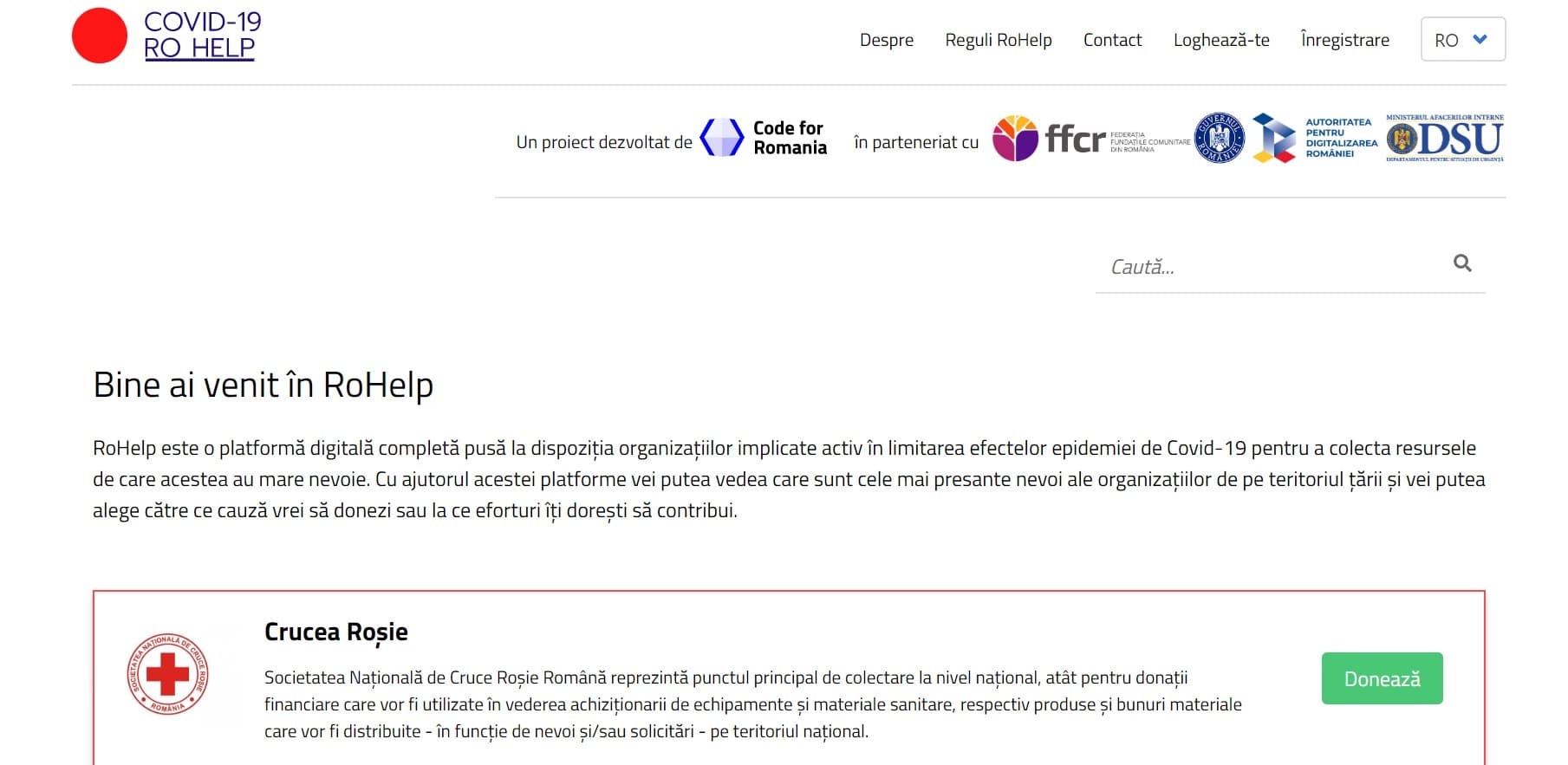 Coronavirus response in Romania: Digital platform helps NGOs collect the resources they need