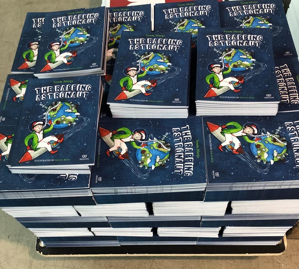 One of the youngest authors in Romania launches children’s book in English
