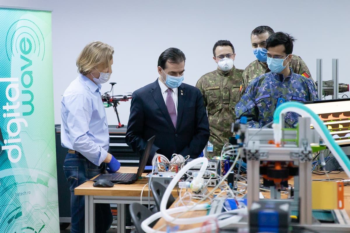 Coronavirus pandemic: Romanian military academy designs mechanical ventilator