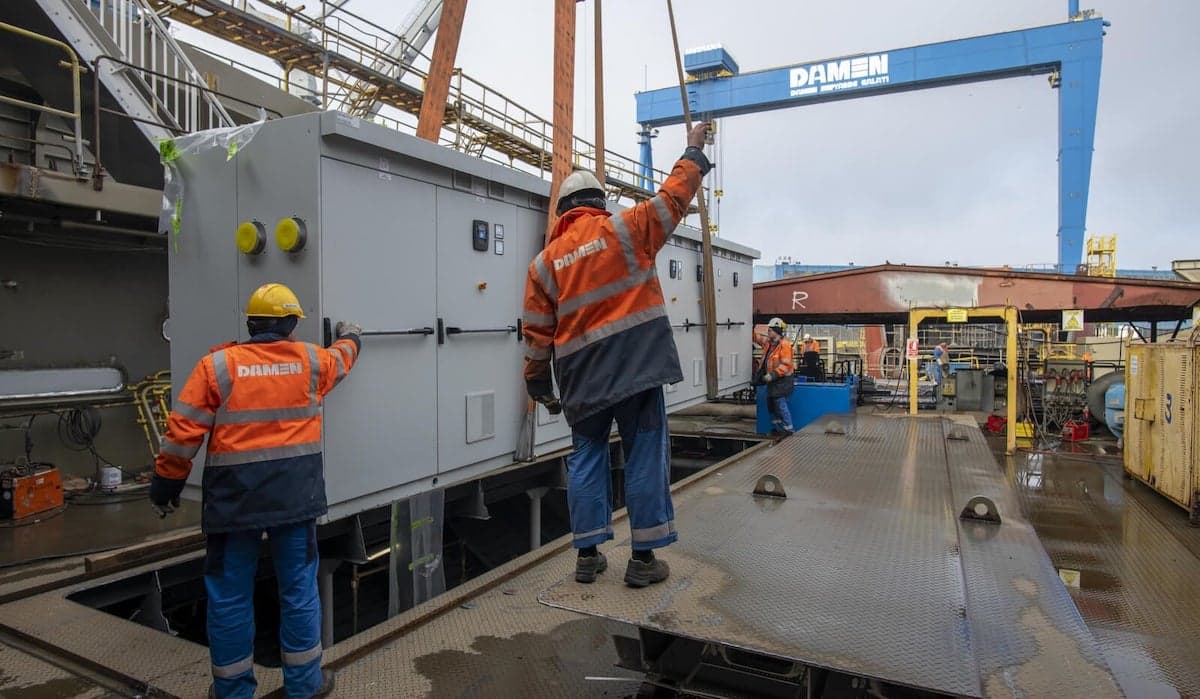 Damen shipyard in Mangalia to be involved in two offshore projects