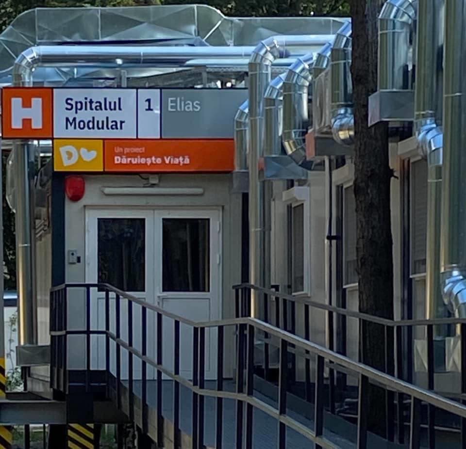 Bucharest: Donation-funded hospital for Covid-19 patients opens intensive care unit