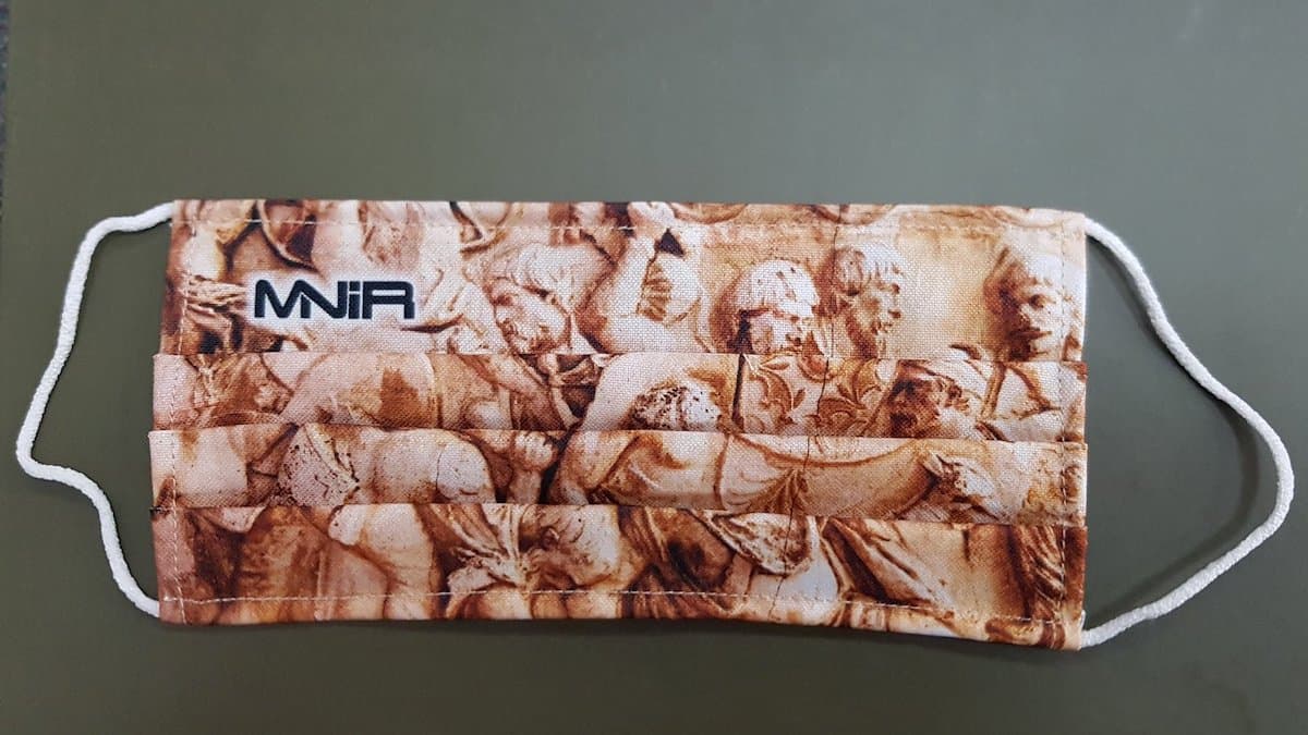 National History Museum in Bucharest starts selling face masks inspired by its collection