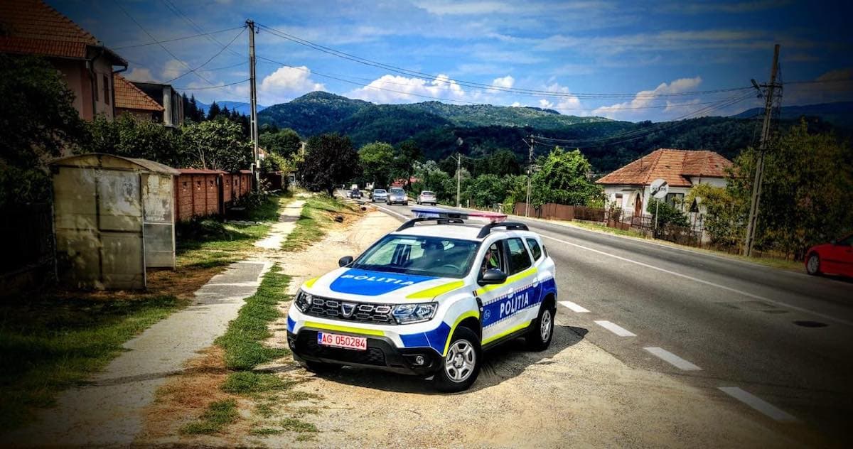 Romanian Police cars get new design