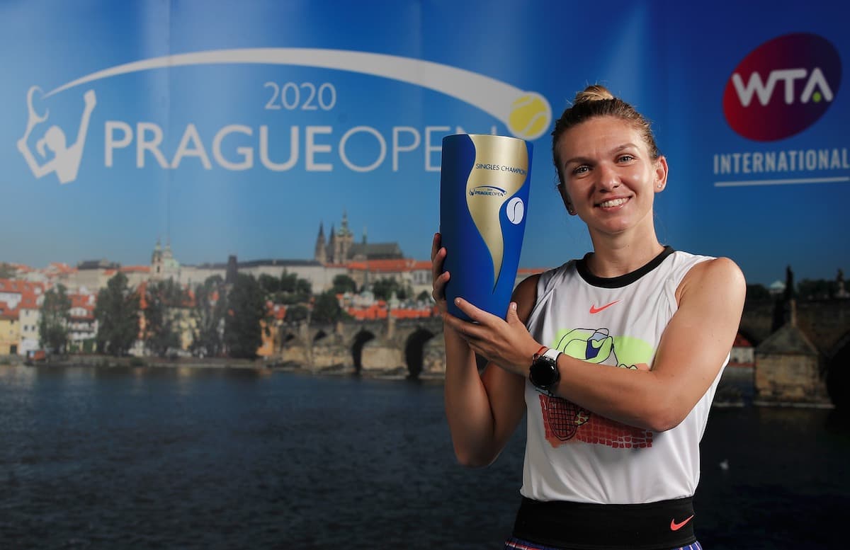 Romania’s tennis ace Simona Halep wins Prague Open
