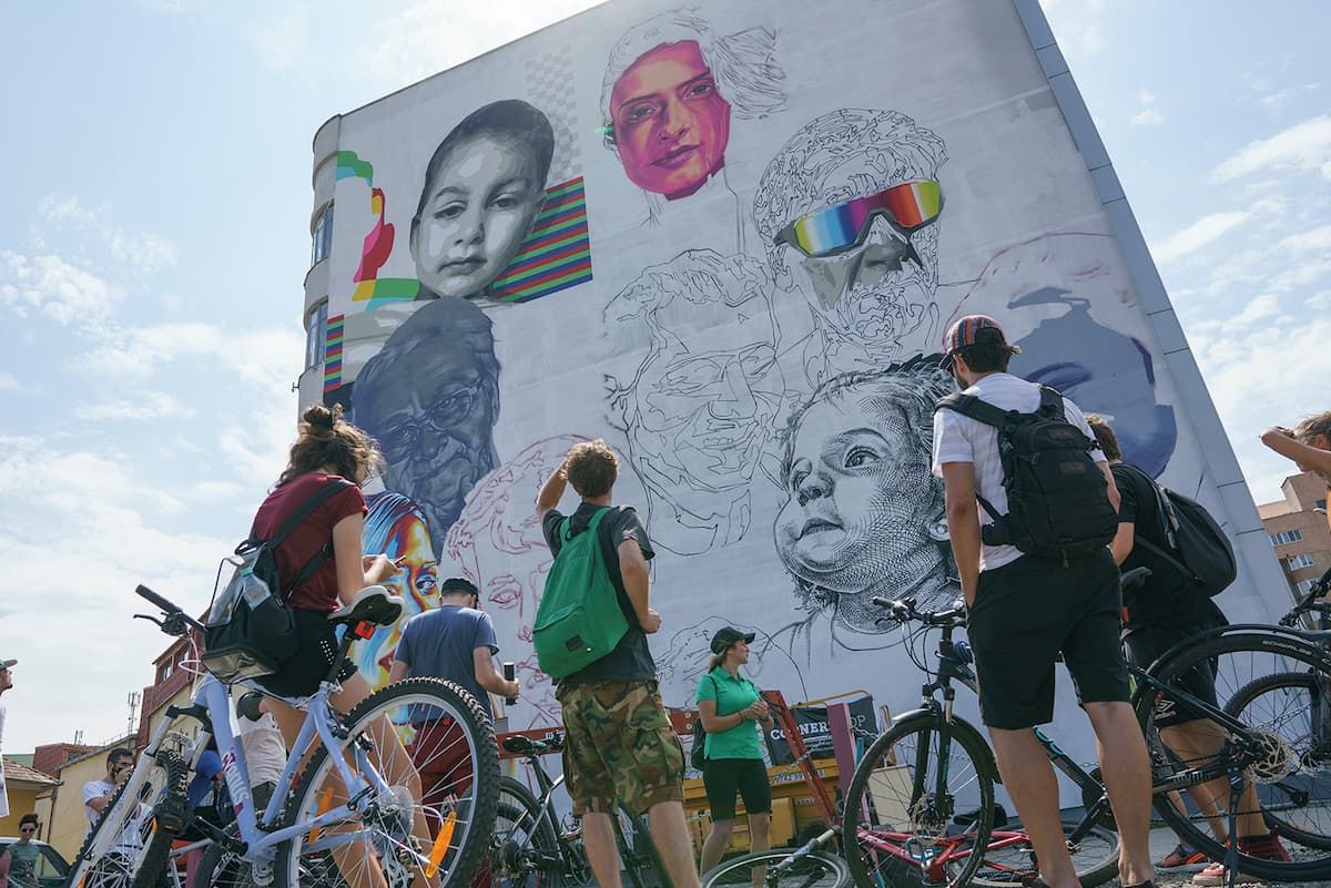 Sibiu will have the largest mural in Romania