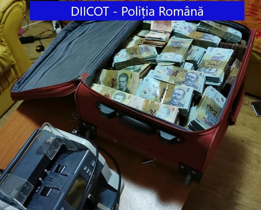 More than EUR 350,000 found in suspected drug dealer’s house near Bucharest