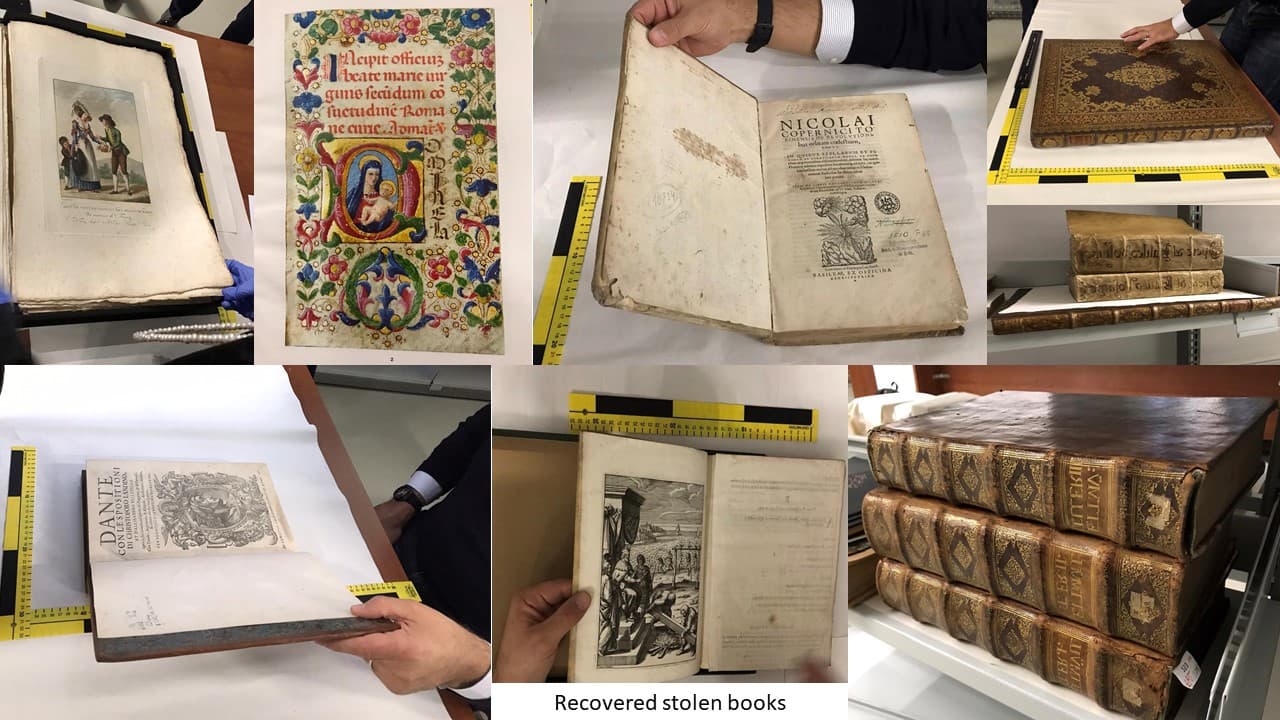 Books worth EUR 3.3 mln stolen by Romanian Mission: Impossible gang in London return to rightful owners