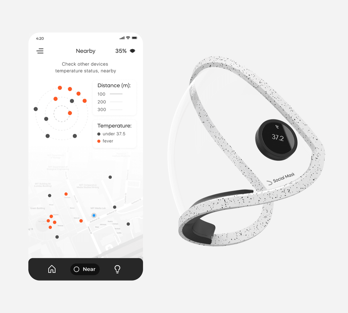 Young Romanian designer wins MIT competition with smart face mask