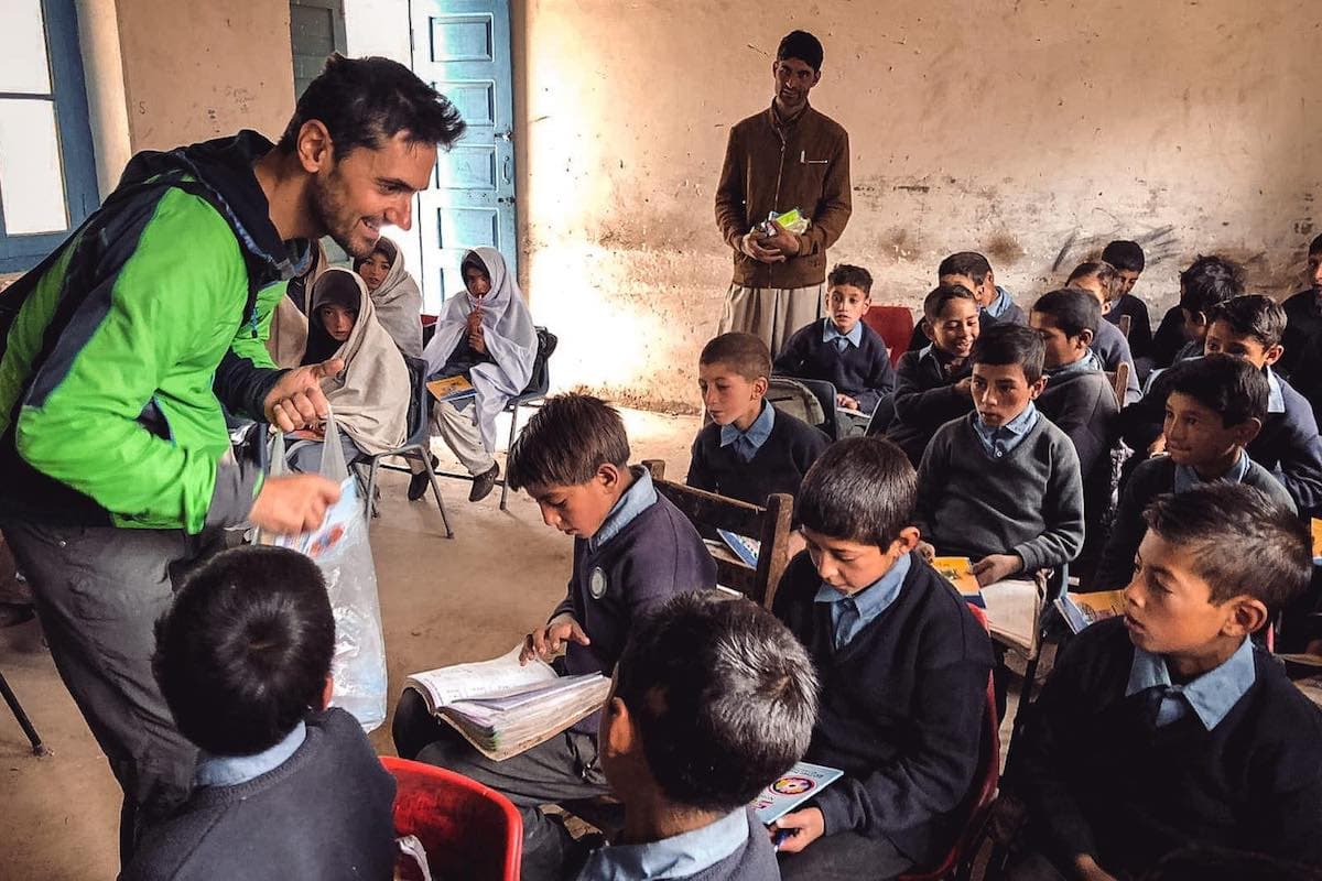 Foundation set up by Romanian climber covers the salaries of three teachers in Pakistan's Askole