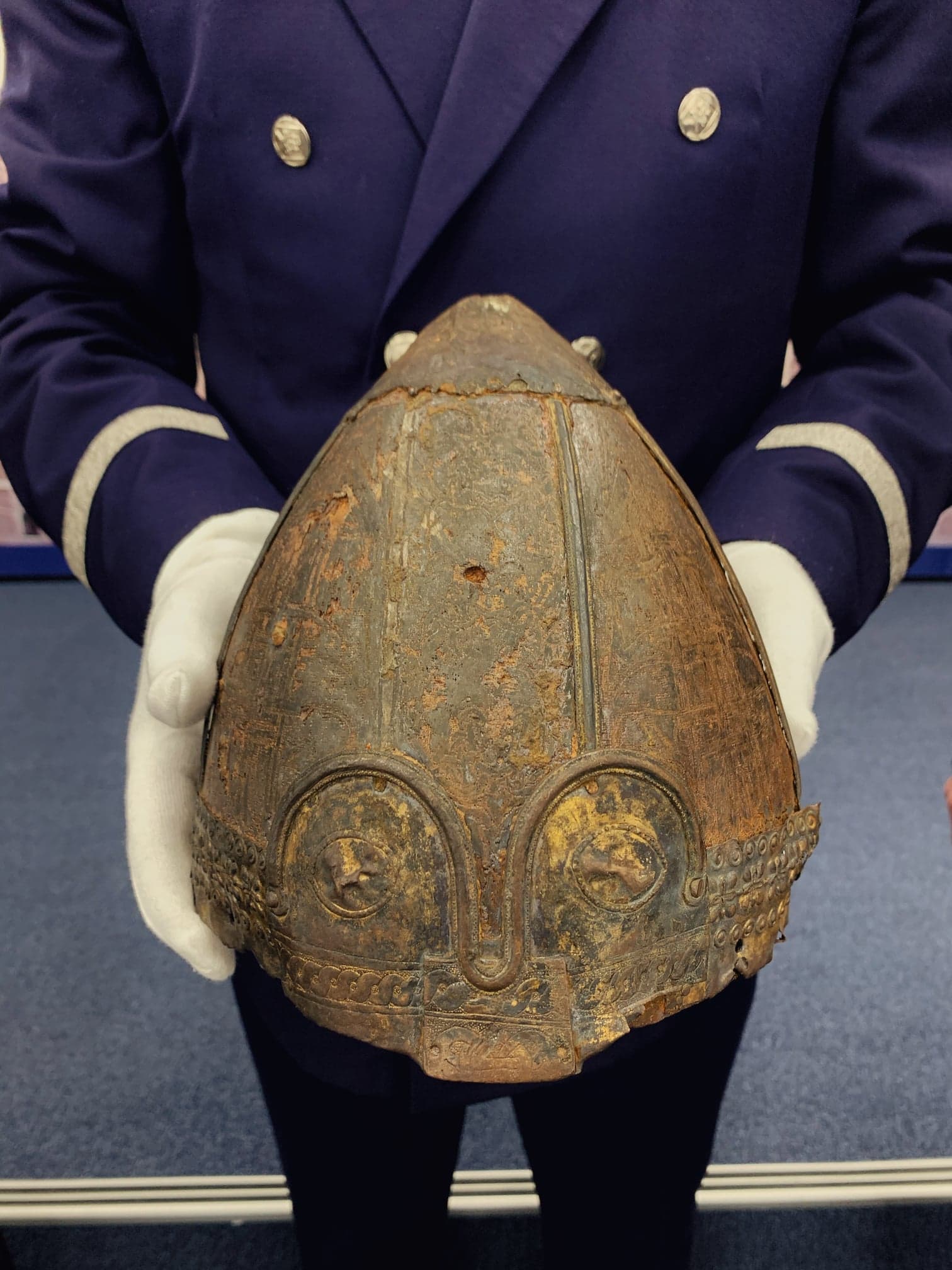 Romanian Police recover Viking helmet