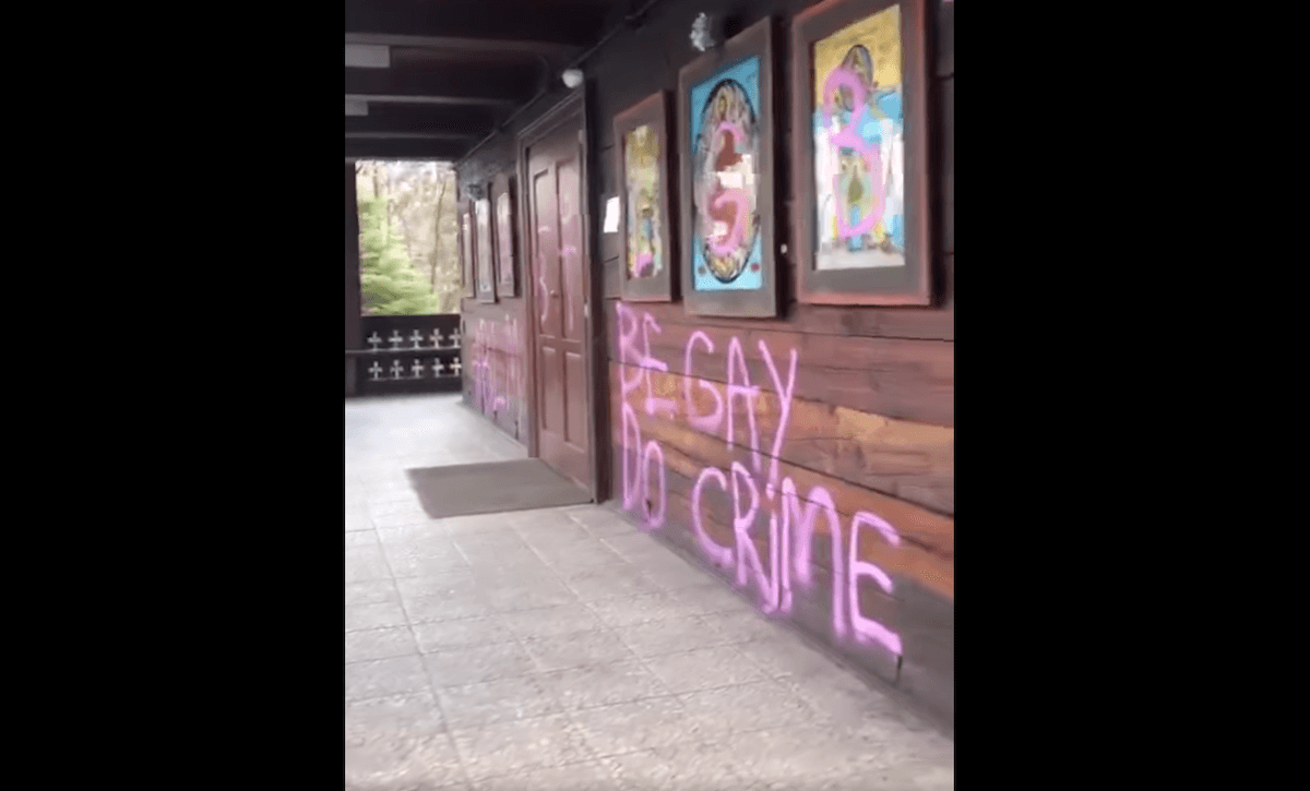 Romanian Orthodox Church blames “tolerance hysterically claimed by LGBT, BLM or ANTIFA” for Bucharest church vandalism