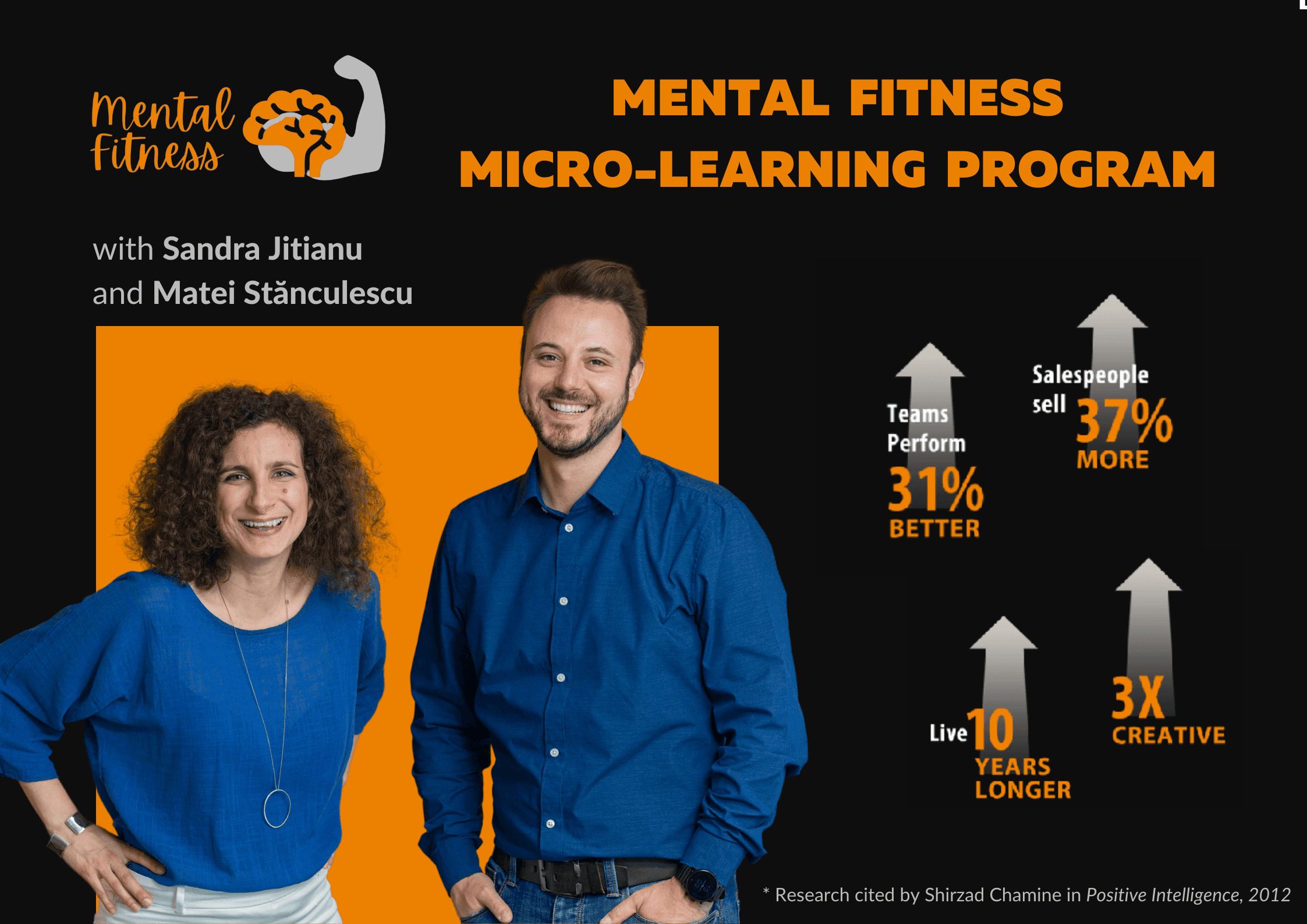 (P) When Taking Decisions, Mental Fitness is the X-Factor. New program for leaders now available in Romania