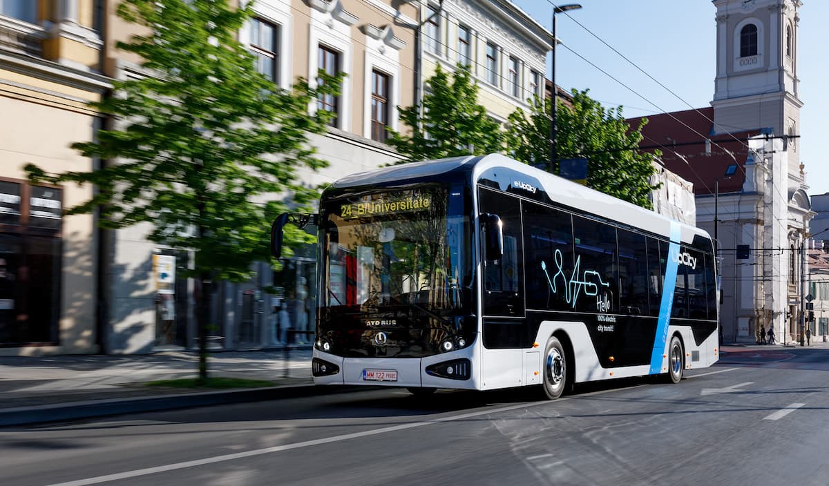 Romanian bus maker launches e-bus with 360-km range