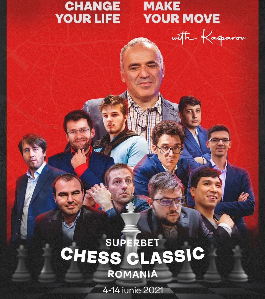 Chess grandmaster Garry Kasparov comes to Bucharest event in June