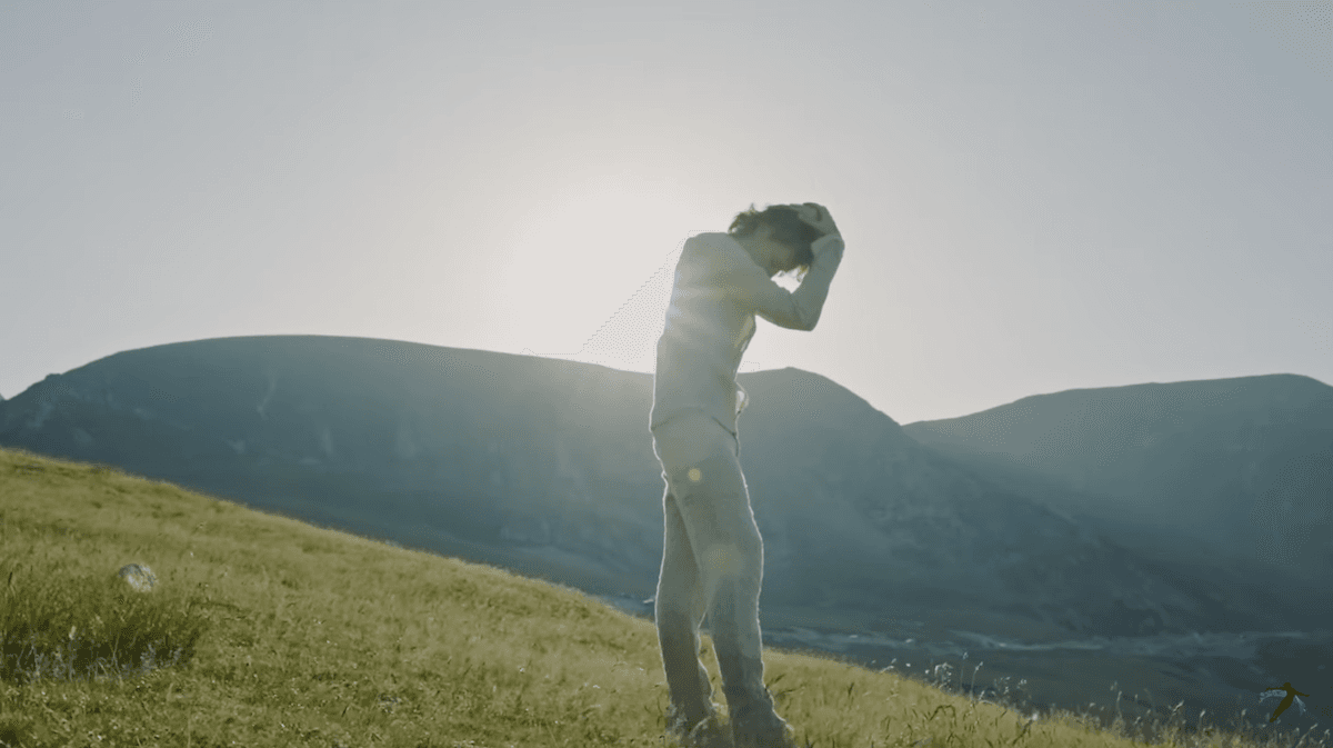Ballet dancer Sergei Polunin shoots The Road to Eternity video in Romania