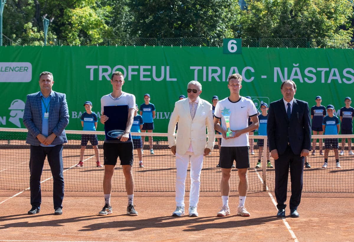 Czech tennis player Jiri Lehecka wins Romania’s Tiriac-Nastase Trophy