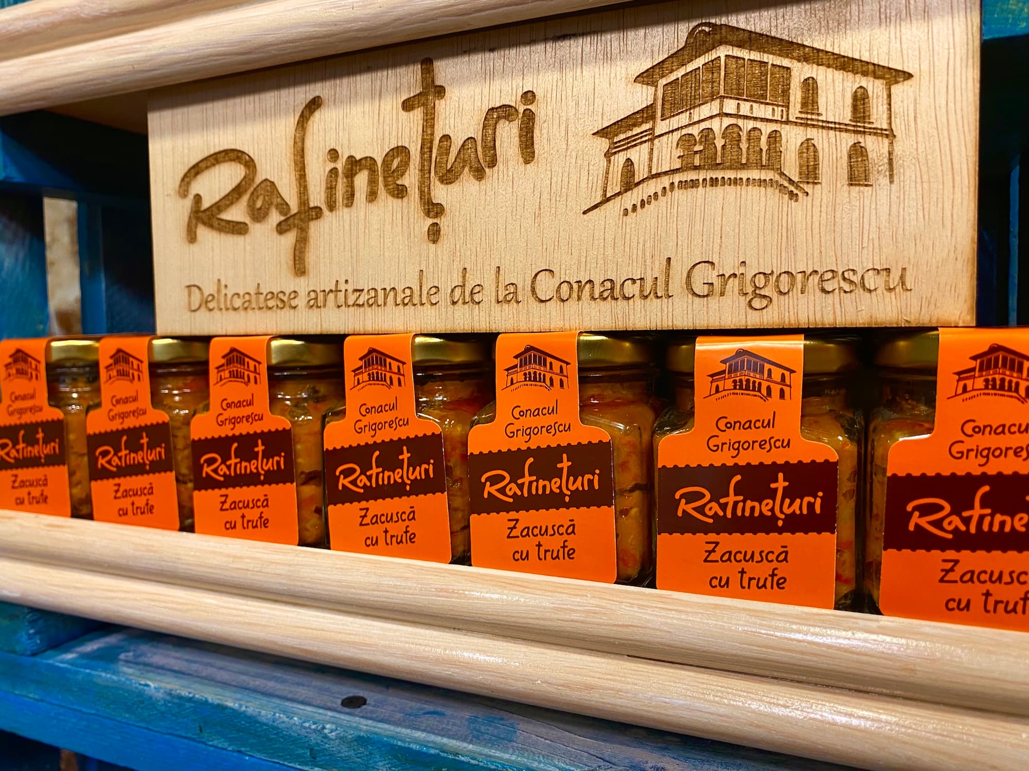 (P) Artisanal food products from Buzau Valley: A Romanian-German couple created the premium food brand „Rafinețuri – Fine Food from Grigorescu Mansion”