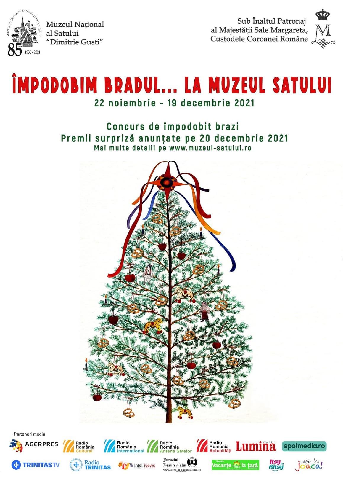 Village Museum in Bucharest opens fir tree decorating contest