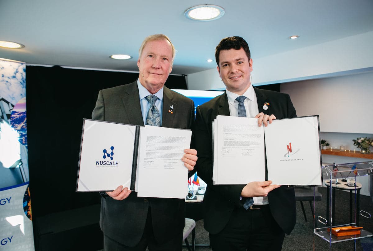 Romania’s Nuclearelectrica signs agreement with US company for small modular reactor