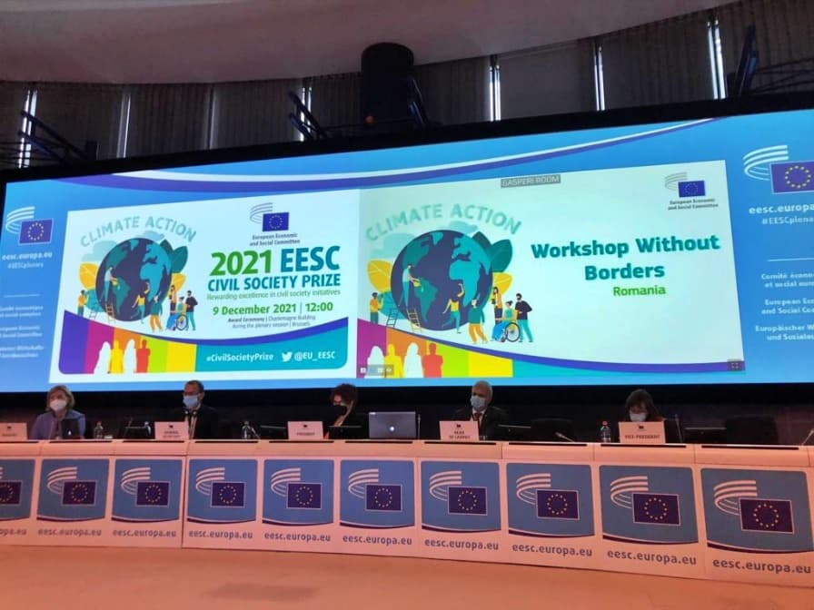 2021 EESC Civil Society Prize: Romanian association Workshop Without Borders among winners