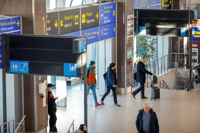 Romania’s passenger air traffic 6% above pre-pandemic peak