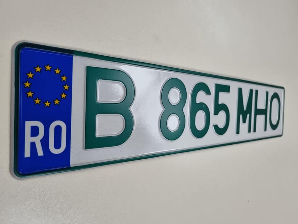 Romania to introduce green number plates for electric cars