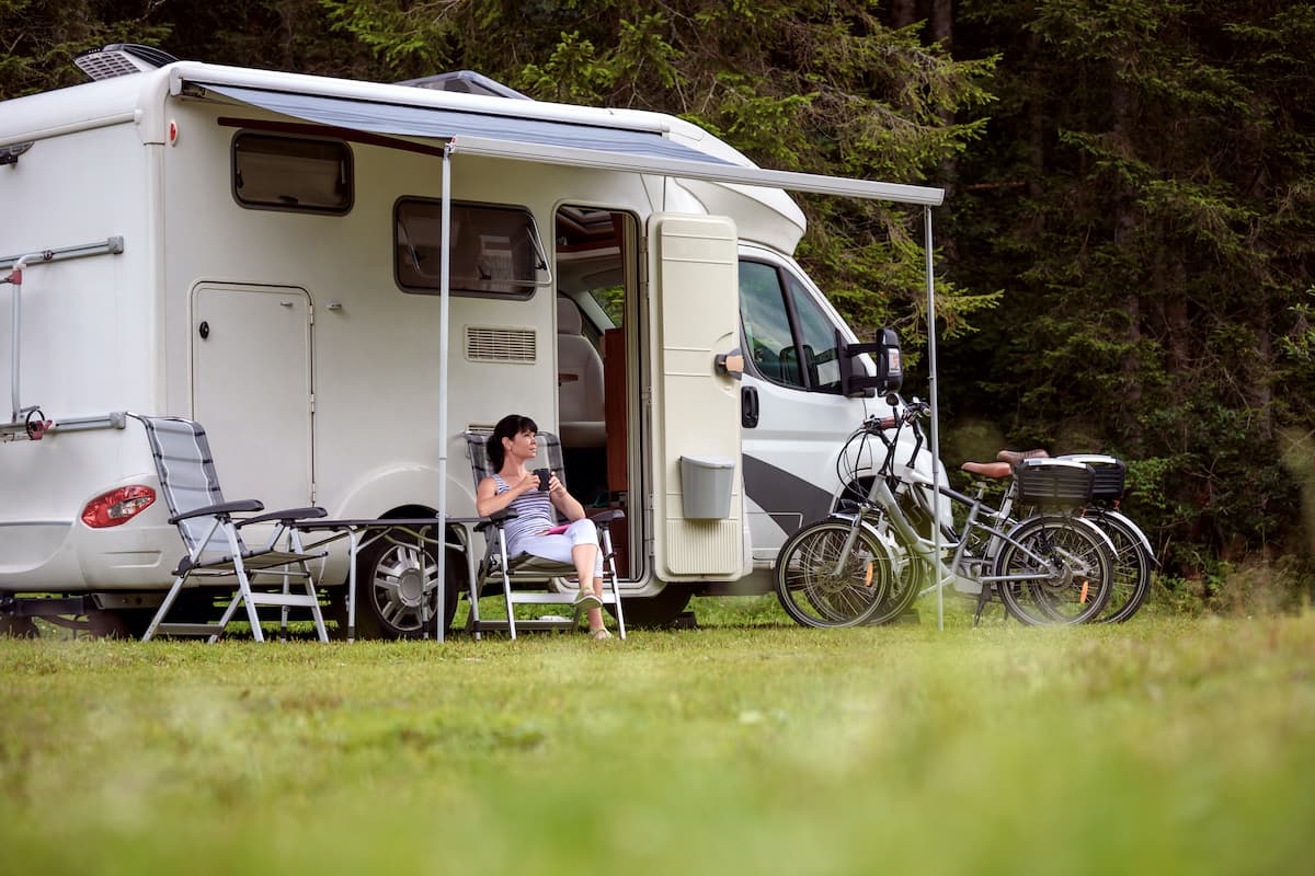 Romanians prepare for summer by buying bikes, scooters, and campers