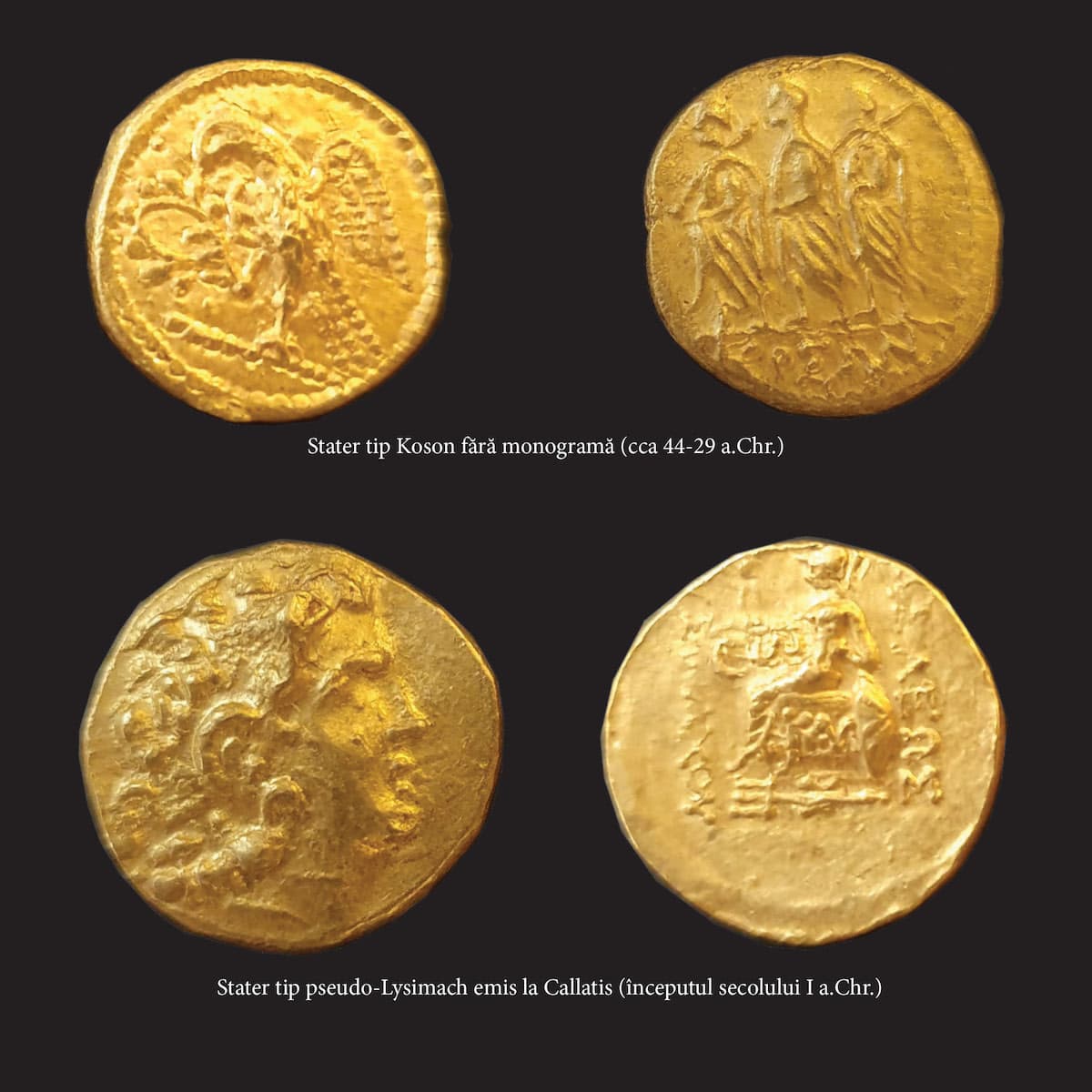 Two extremely rare gold coins return to Romania after being recovered in the UK