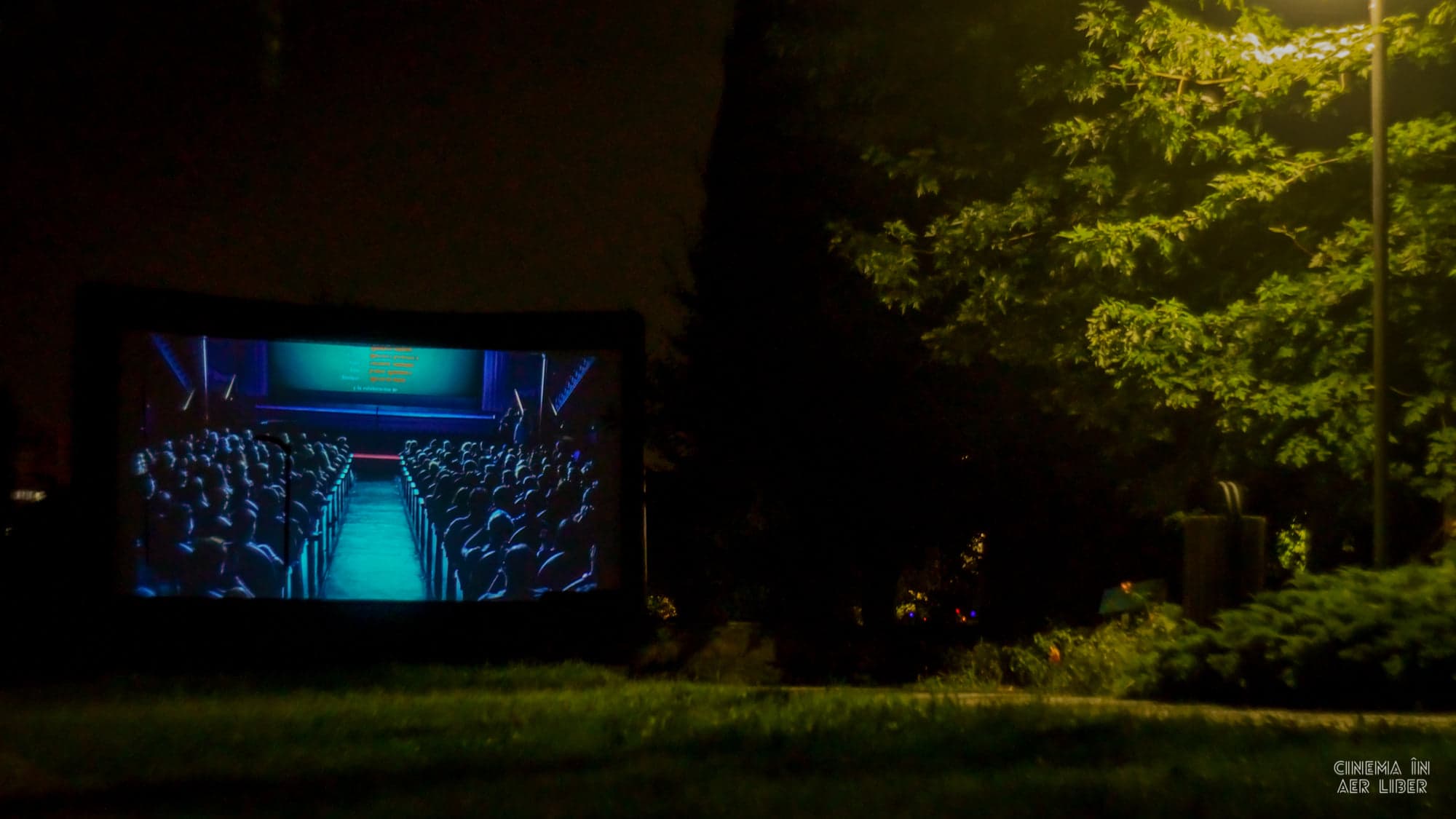 „Metropolis Caravan” itinerant open-air cinema is in Tulcea this week