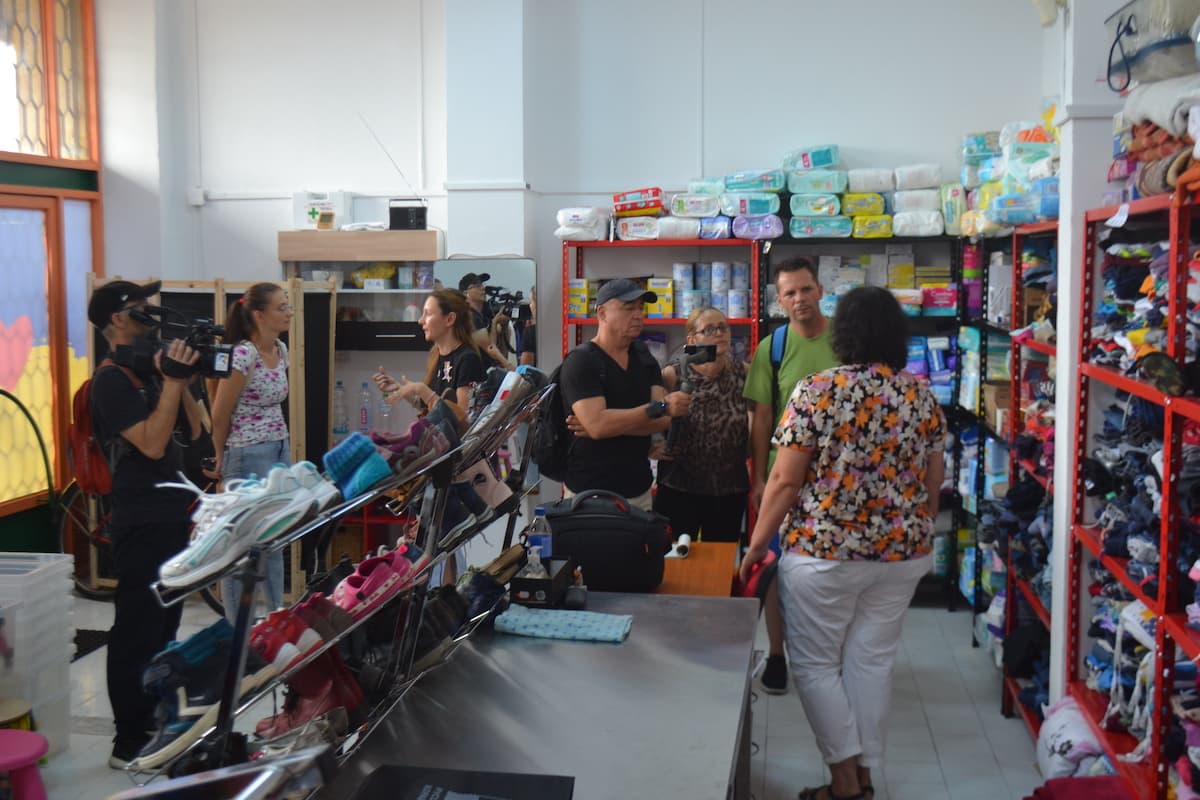 Western Romania: Social store for Ukrainian refugees opens in Timisoara