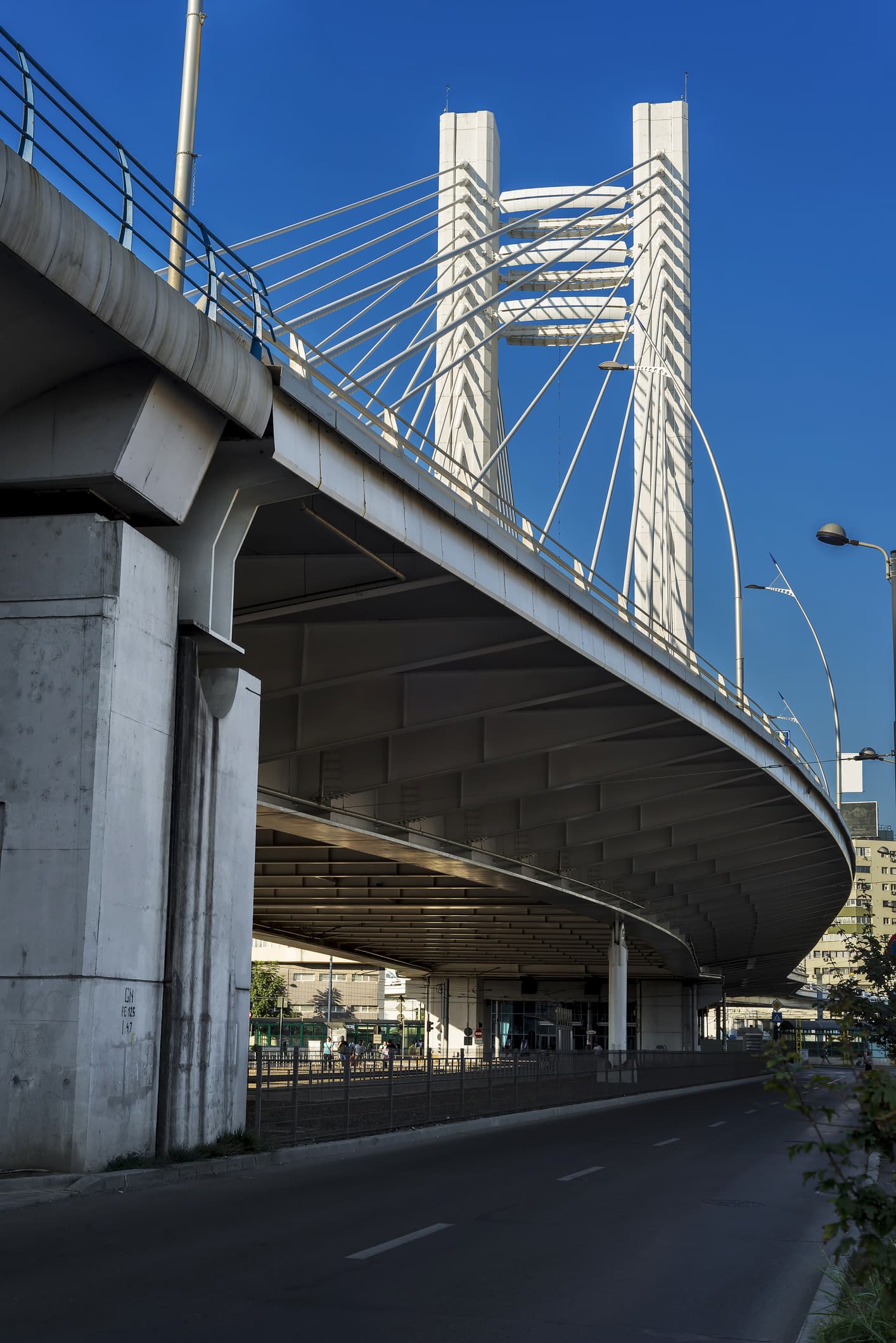 Basarab Overpass parking lot reopens after 10 years of neglect