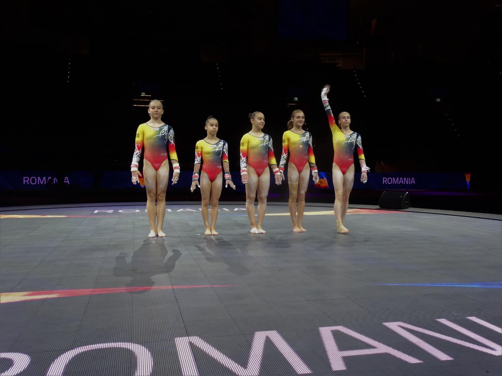 Romania's junior gymnasts won six medals in the 2022 European Artistic Gymnastics Championships