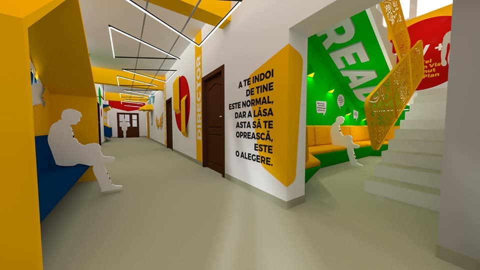 Renovated school in Ialomița obtains internet fame