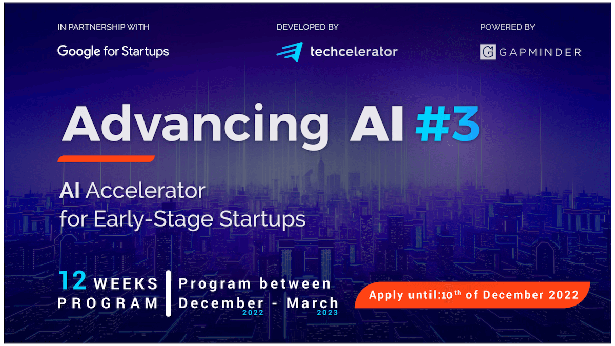 Techcelerator and Google launch new edition of AI accelerator for SEE startups