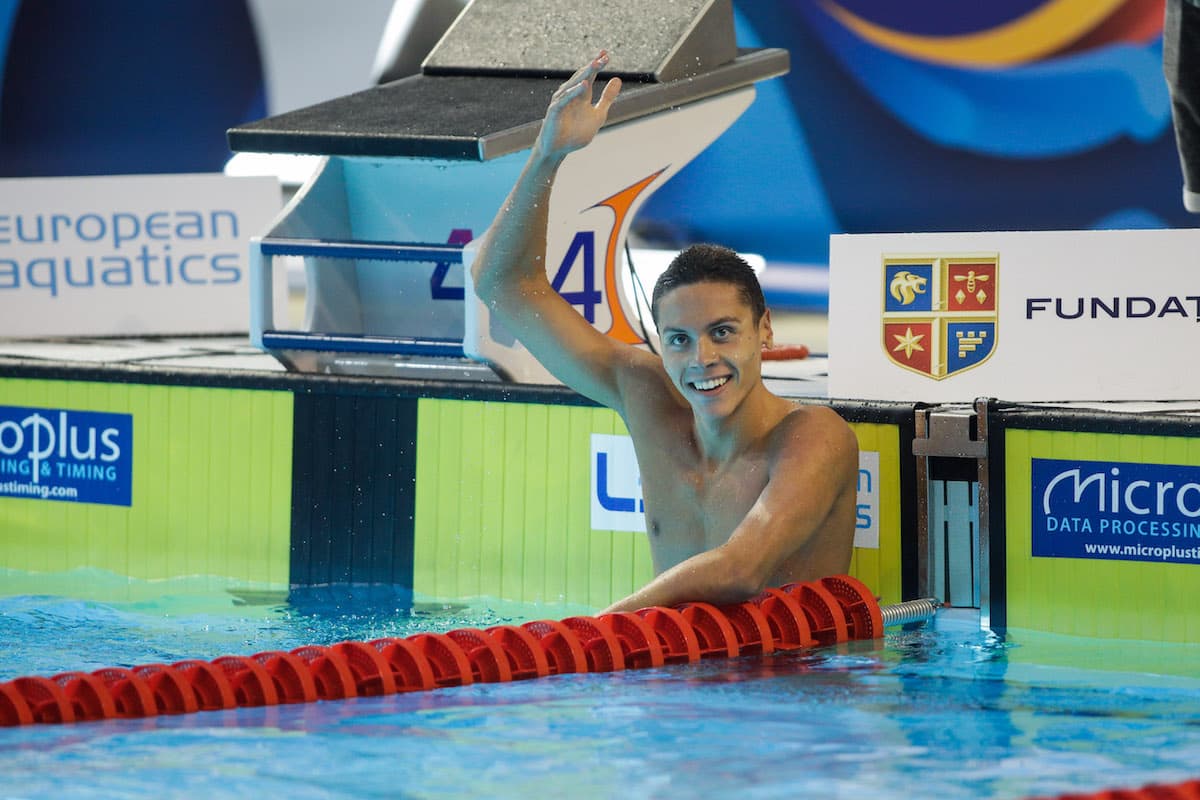 Romania’s swimming champion David Popovici to have his own NFT