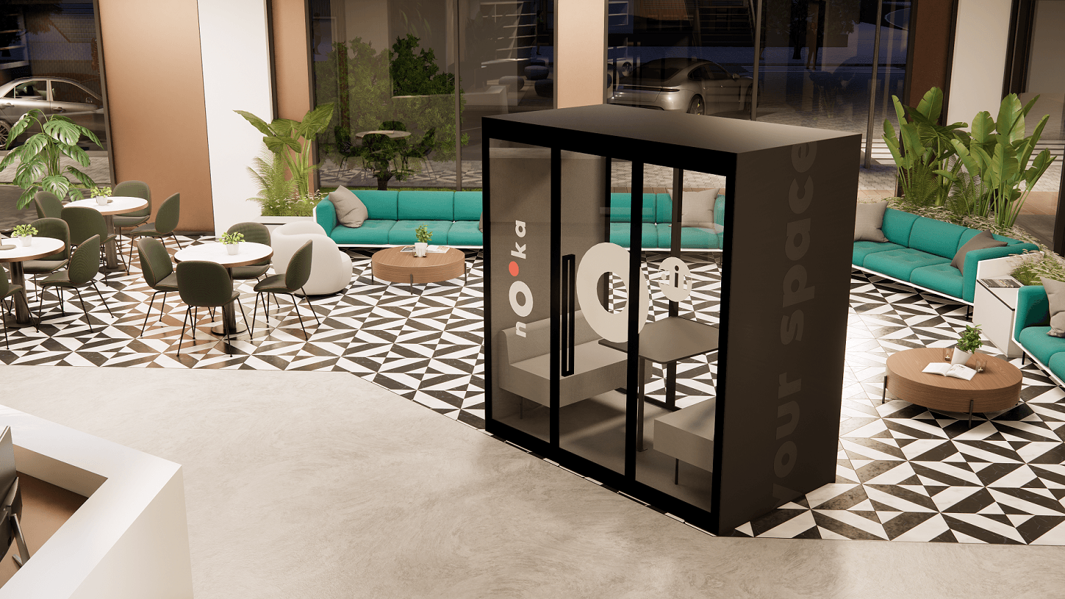 Nooka Space to place smart office booths in Romanian airports' waiting areas