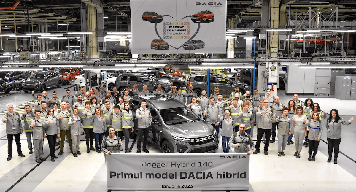 Dacia launches production of Jogger hybrid model in Romania