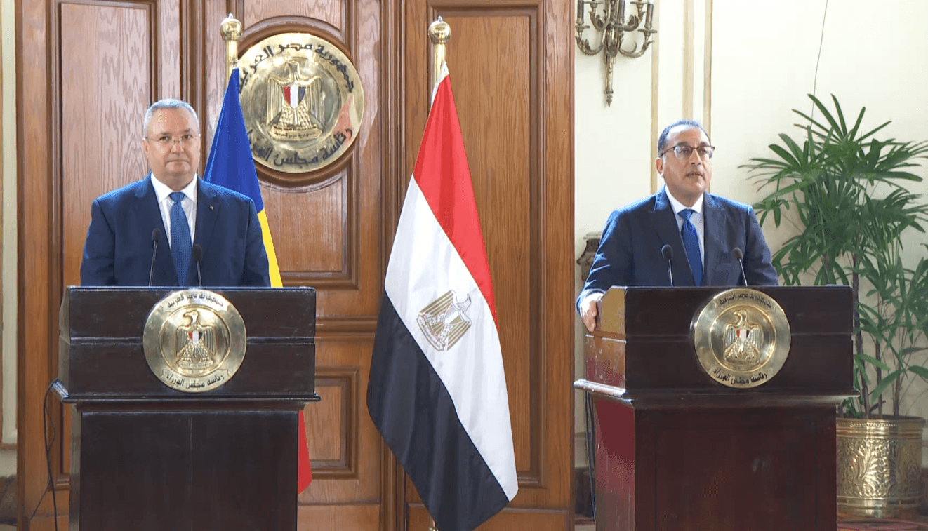 Romanian PM Ciucă courts Egypt for gas, fertilizer